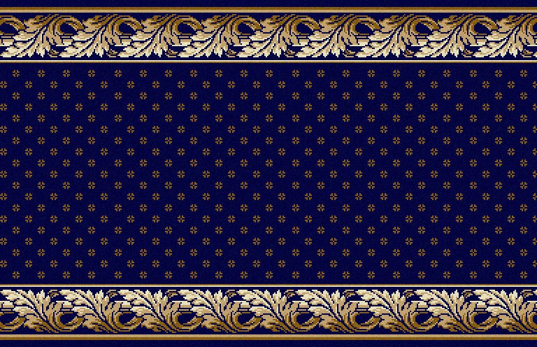 Blå Royal Aubusson - San Lorenzo