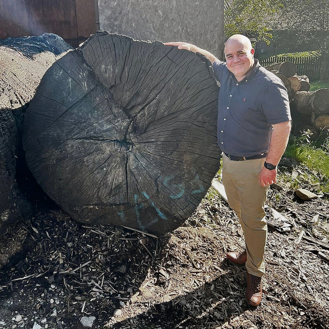 Bog Oak Fiskeben