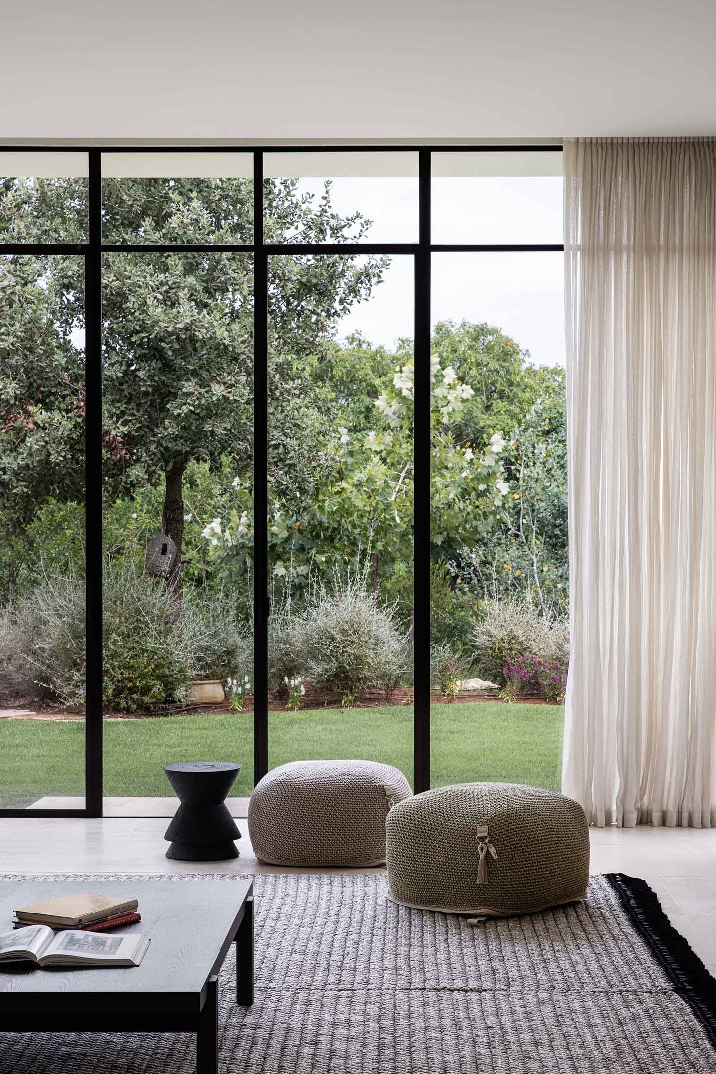 Utendørs Innendørs Kube Puff Jord