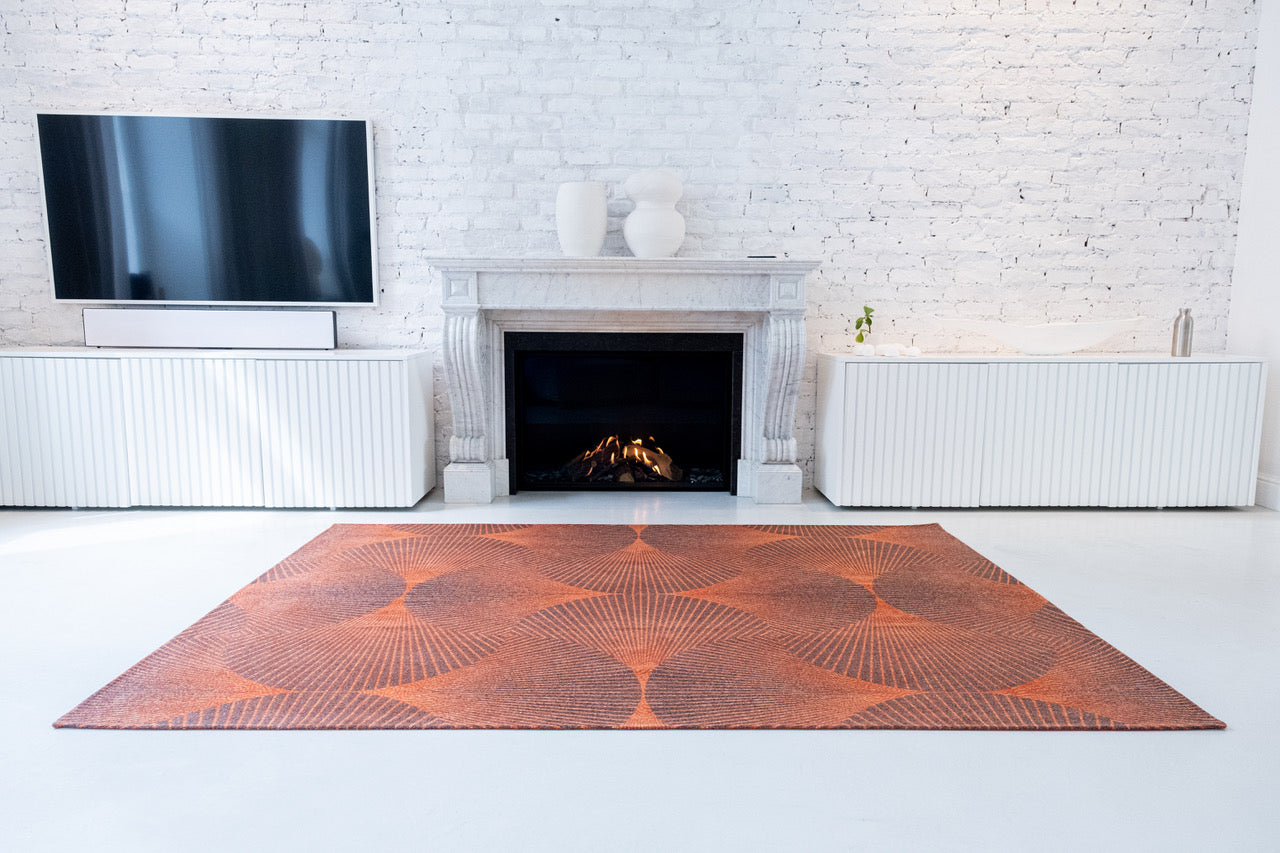 Kimono design, Orange