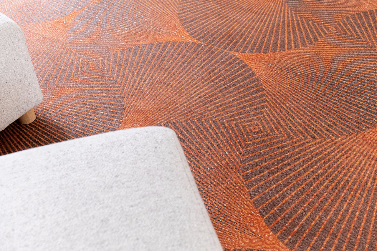 Kimono design, Orange