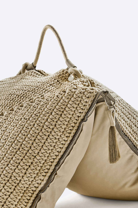 Utendørs Innendørs Dobbel Pute Sand