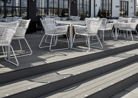Terrassegulv i Kompositt Vulcan 904