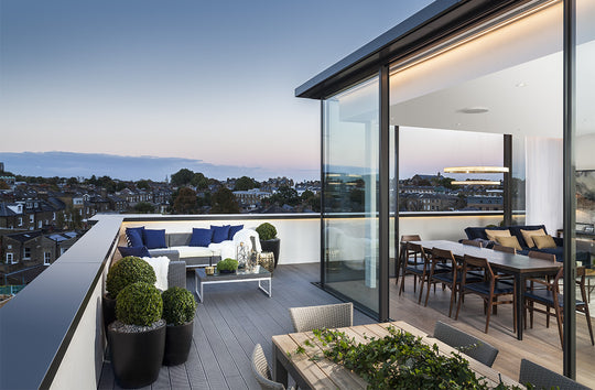 Terrassegulv i Kompositt Vulcan 924